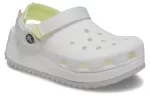 Crocs Classic Tamanco Hiker Sandálias Brancas