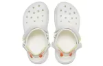 Crocs Classic Tamanco Hiker Sandálias Brancas
