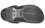 Crocs Classic Tamanco Impressão Camuflada Sandálias de Praia Pretas Unissex