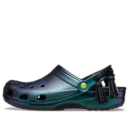 Crocs Classic Tamanco Praia Sandálias Pretas