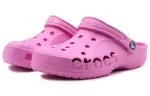 Crocs Classic Tamanco Praia Sandálias Rosa 10126-6U9