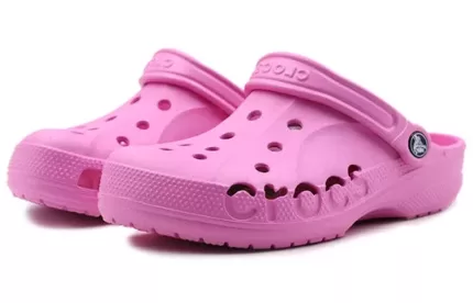 Crocs Classic Tamanco Praia Sandálias Rosa 10126-6U9