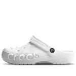 Crocs Classic Tamanco Respirável Sandálias Brancas Unissex 10126-100