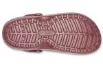 Crocs Classic Tamanco Sports Unissex Vinho Tinto Sandálias