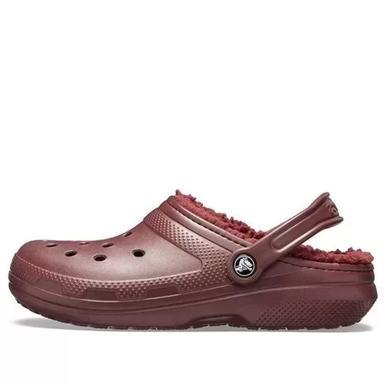 Crocs Classic Tamanco Sports Unissex Vinho Tinto Sandálias