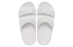 Crocs Classic Tamanco aconchegante sapato casual unissex branco
