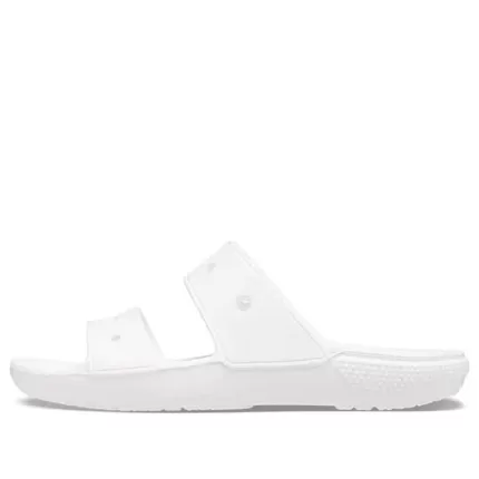 Crocs Classic Tamanco aconchegante sapato casual unissex branco