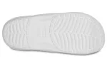 Crocs Classic Tamanco aconchegante sapato casual unissex branco