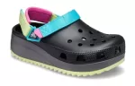 Crocs Classic Tamanco de caminhada ‘Preto Azul Amarelo’