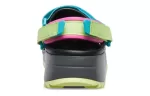 Crocs Classic Tamanco de caminhada ‘Preto Azul Amarelo’
