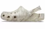 Crocs Classic Tamanco de mármore ‘Bone & Multi’