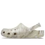 Crocs Classic Tamanco de mármore ‘Bone & Multi’
