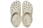 Crocs Classic Tamanco de mármore ‘Bone & Multi’