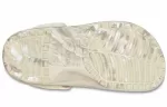 Crocs Classic Tamanco de mármore ‘Bone & Multi’
