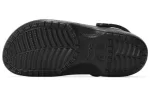 Crocs Classic Tamanco sapato de praia unissex preto