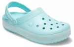 Crocs Classic Tamanco translúcido Praia azul gelo Sandálias