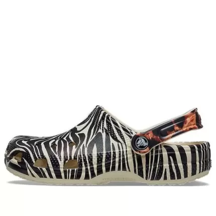 Crocs Classic animal Beach Sandálias Unissex animal ‘Branco’