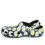 Crocs Classic clo margarida Full Print Sandálias Unissex Pretas