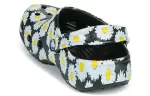 Crocs Classic clo margarida Full Print Sandálias Unissex Pretas