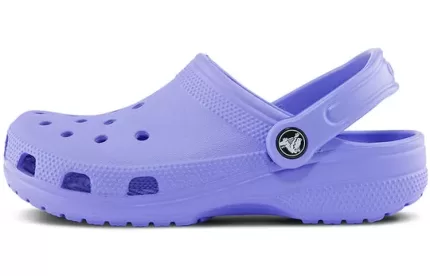 Crocs Classic tamanco Praia Unissex cristal Roxo Sandálias 10001-5PY