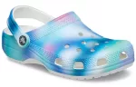 Crocs Colorido Crocs Praia Unissex Multi-Color Branco Sandálias