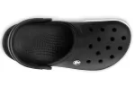 Crocs Crocband Beach Sandálias Unissex Preto Branco 11989-060