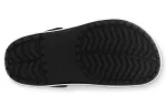 Crocs Crocband Beach Sandálias Unissex Preto Branco 11989-060