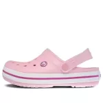 Crocs Crocband Beach Sandálias Unissex Rosa Roxo 11016-6MB