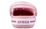Crocs Crocband Beach Sandálias Unissex Rosa Roxo 11016-6MB