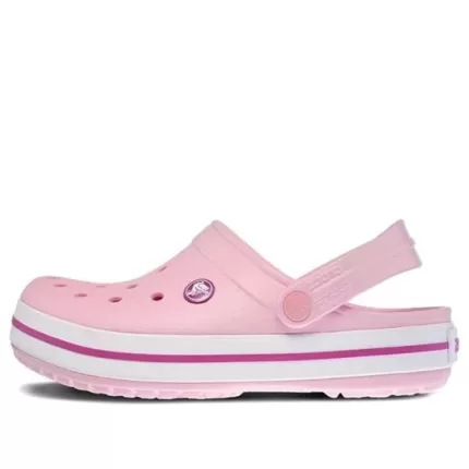 Crocs Crocband Beach Sandálias Unissex Rosa Roxo 11016-6MB