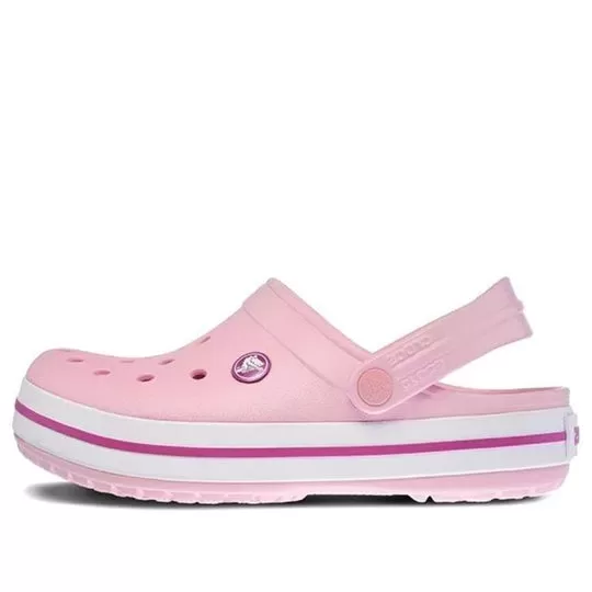 Crocs Crocband Beach Sandálias Unissex Rosa Roxo 11016-6MB