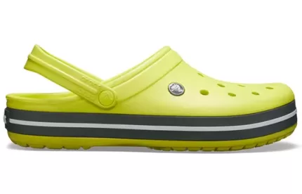 Crocs Crocband Clogs ‘Citrus Grey’ 11016-725