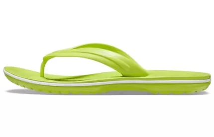 Crocs Crocband Leve Aconchegante Chinelos Casuais Unissex Verde 11033-3T1