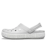 Crocs Crocband Logo Mania Beach Sandálias Cinza