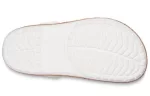 Crocs Crocband Logo Motion Clog Unissex Branco Laranja Sandálias ‘White Orange’