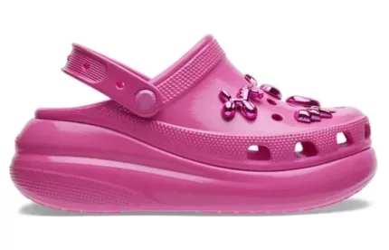 Crocs Crush Alto Brilho Clogs ‘Electric Pink’