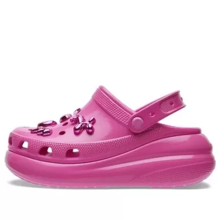 Crocs Crush Alto Brilho Clogs ‘Electric Pink’