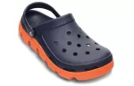 Crocs Duet Beach Sandálias Azul Laranja 11991-487