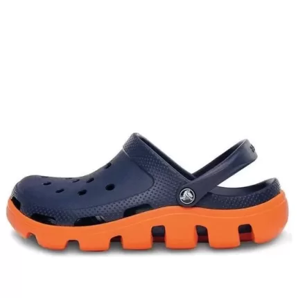 Crocs Duet Beach Sandálias Azul Laranja 11991-487