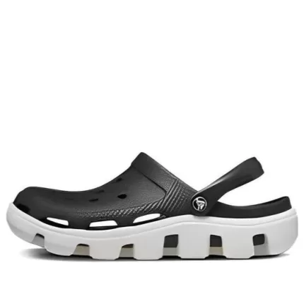Crocs Duet Beach Sandálias Preto Branco 11991-066