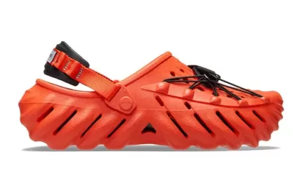 Crocs Eco reflexivo Clogs ‘Laranja Preto’