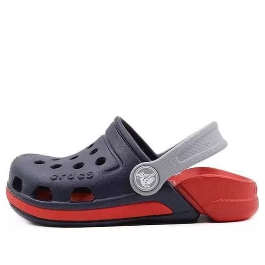 Crocs Electro 3 Outdoor Beach Sports Big Boys Azul Vermelho Sandálias ‘Blue Red’