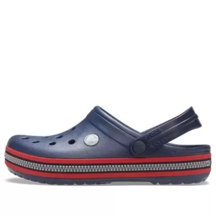 Crocs Faixa de zíper Crocband Clogs ‘Vermelho Marinho’