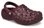 Crocs Forrado Geométrico Clogs ‘Cereja Escura’