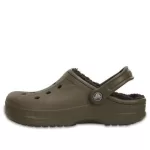Crocs Forrado de inverno Clogs ‘Espresso de nozes’