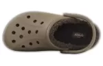 Crocs Forrado de inverno Clogs ‘Espresso de nozes’