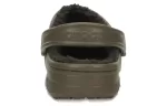 Crocs Forrado de inverno Clogs ‘Espresso de nozes’