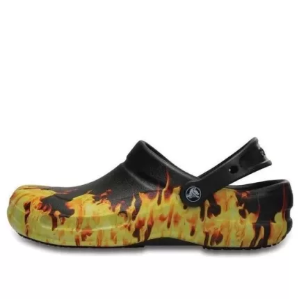Crocs Gráfico Bistrô Clogs ‘Amarelo Preto’