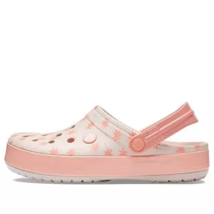 Crocs Gráfico sazonal Crocband Clogs ‘Pink White’