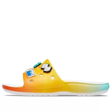 Crocs Grátis e fácil x Classic Slide ‘Pôr do sol’